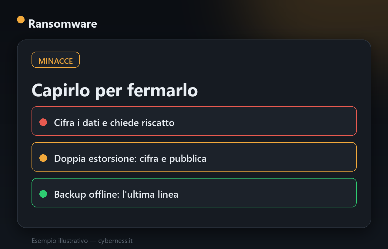 Ransomware: cos'è, come funziona e come difendersi