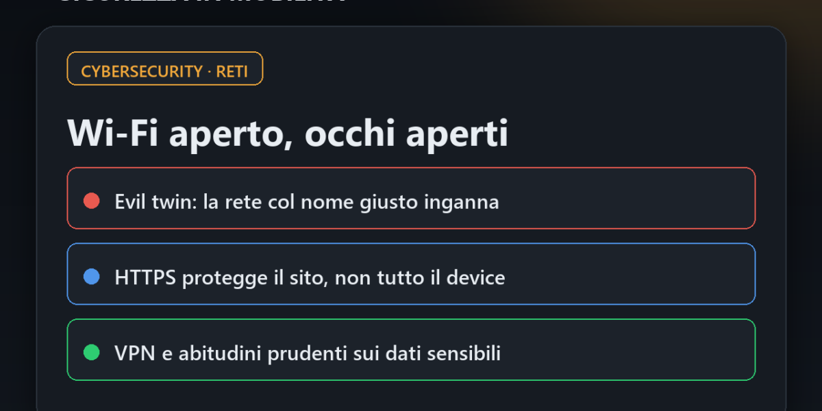 Wi-Fi pubblico: i rischi e come proteggersi